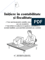 Initiere in Contabilitate Si Fiscalitate