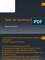 Taller de Certificación 2