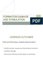 Formation Damage and Stimulation