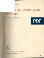Manual de versificacion española / tr. y adaptacion de K. Wagner y Francisco Lopez Estrada