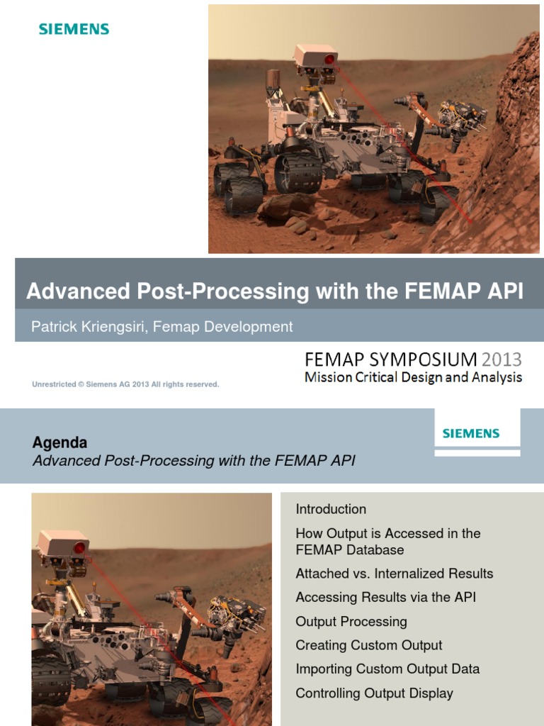 FEMAP Symposium 2013 - Advanced Post With Femap Api PDF | PDF | Array ...