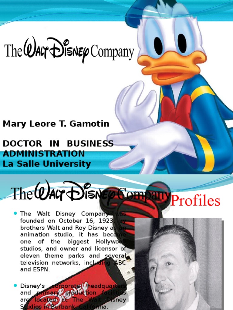 Disney's Corporate Social Responsibility | PDF | The Walt Disney ...
