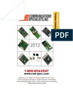 Comm-Spec Catalog 2013