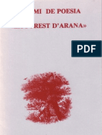 I Premi de Poesia La Forest D'arana - València, 1987