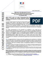 CP Métropole Conseil Paritaire Territorial de Projets Janvier 2015