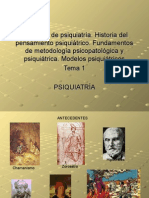 Introducciona La Psiquiatria DR Carlos Saul Galvan Garcia 2015 UNAM