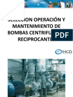 Bombas Cesar Oct 2014 - Capacitacion Bombas Hidrulicas Centrifugas y Reciprocantes