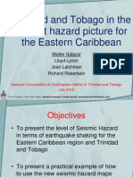 Trinidad and Tobago in The Current Hazard Picture For The Eastern Caribbean