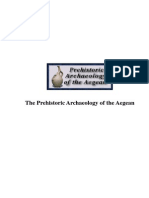 Prehistoric Aegean Archaeology Chronology