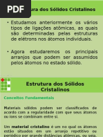 Estrutura Dos Sólidos Cristalinos