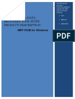 MRT Pro HDD Repair & Data Recovery Tool Suite Product Description PDF