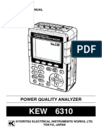 user manual KEW 6310