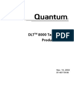Quantum DLT8000 Product Manual