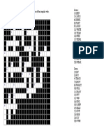 Crossword With Past Participles