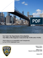 NYPD IG Chokehold Report 1 2015