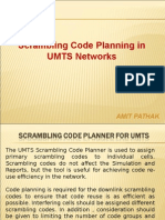 UMTS Scrambling Code Planning