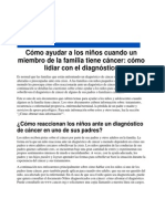 Dar Noticia de Cancer Familiar a Un Niño-PDF