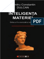 Dumitru Constantin Dulcan - Inteligenta Materiei PDF