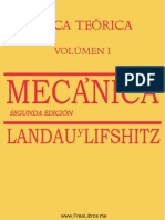 Curso de Fisica Teorica Landau - Vol 1 - Mecanica