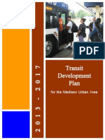 2013-2017 Transit Development Plan for the Madison Urban Area