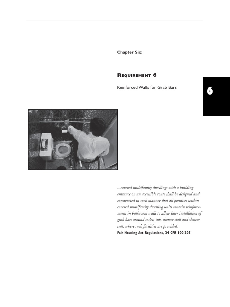 Bathroom Grab Bar Reinforcement Guidelines | PDF | Shower | Bathroom
