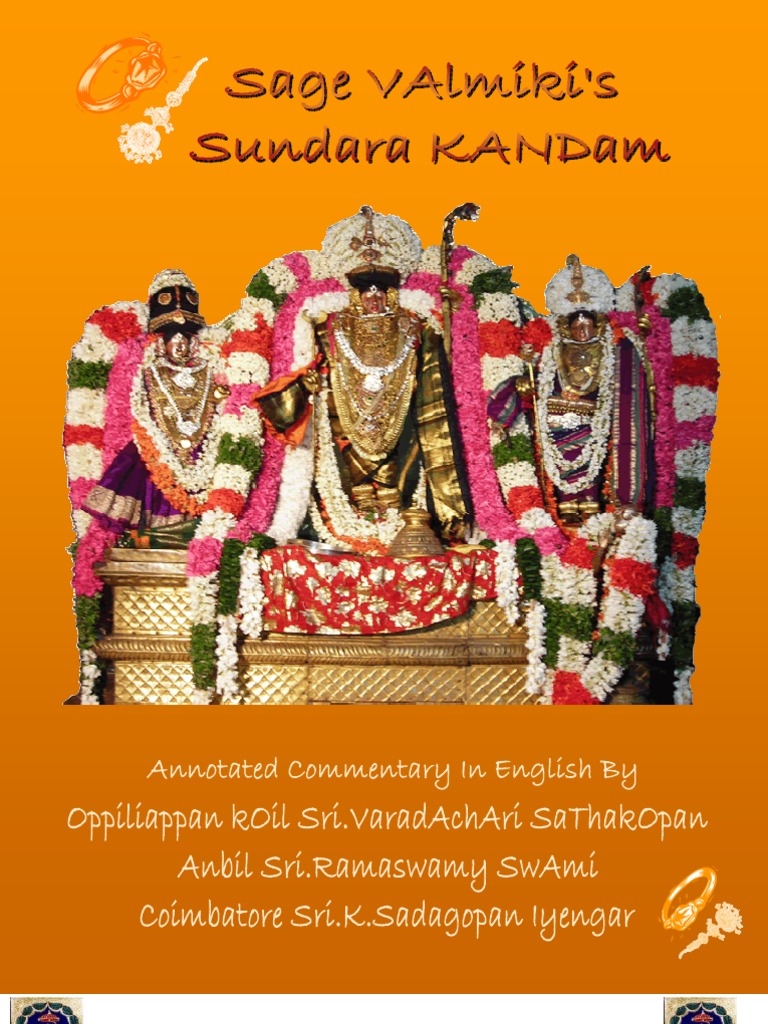 Valmiki Sundarakanda Pdf