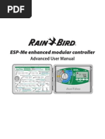 Download RainBird Model ESP-Me Advanced User Manual by Stewart Lane SN252553280 doc pdf