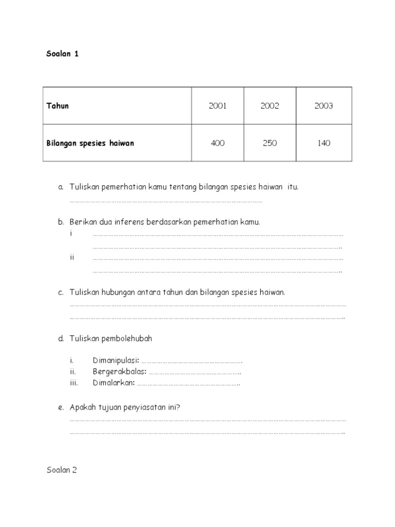 Modul Kemahiran Proses Sains Kps Tahun 5 Pdf