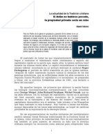 Si Adan No Hubiese Pecado La Propiedad Privada Seria Un Robo