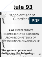 Rule 93: "Appointment of Guardians"