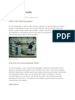 Ion Chromatography