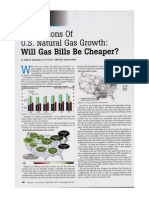 Implications of U.S. Natural Gas Growth: Will Gas Bills Be Cheaper?