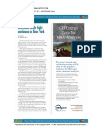 Marcellus Shale Fight Continues in New York: Oil & Gas Journal Jan 25, 2010 108, 3 ABI/INFORM Global