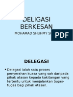 Delegasi Berkesan