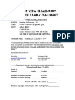 Winter Family Fun Night