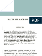 Water JetMachine