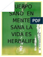 CUERPO SANO  EN MENTE SANA LA VIDA ES HERBALIFE.doc