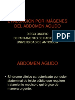 Valoracion Por Imagenes Del Abdomen Agudo en El Adulto