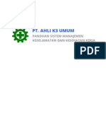 Pedoman Sistem Manajemen Keselamatan Dan Kesehatan Kerja PDF