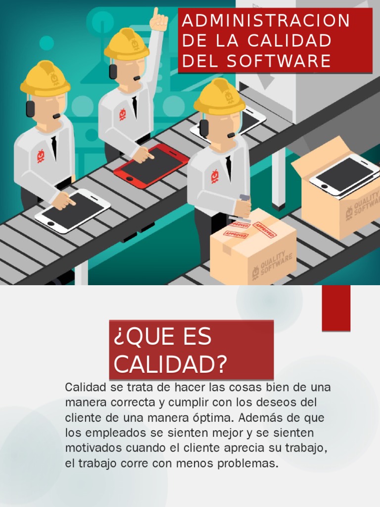Gestión de Calidad en Software: Claves y Pasos | PDF | Calidad ...