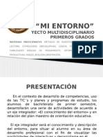 Proyecto Mi Entorno 2014