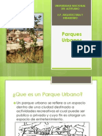 Parques Urbanos