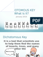 Dichotomous Keys