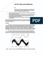 Test Plan and Calibration