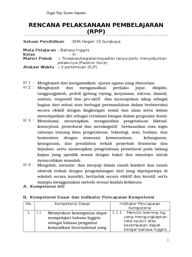 18 Contoh Soal Bahasa Inggris Kelas 12 Passive Voice Kumpulan Contoh Soal