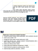 GEODESI SATELIT DAN INSTRUMENNYA