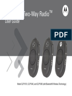 CLP Series Two-Way Radio User Guide