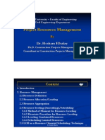 Parts 1 & 2 Resource Management Presentation