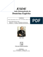 9 - Curso ESDE - Estudo Sist Da Doutrina Espirita - FEB - PDF