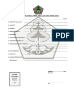 Formulir Pendaftaran Anggota Saka Wana Bakti